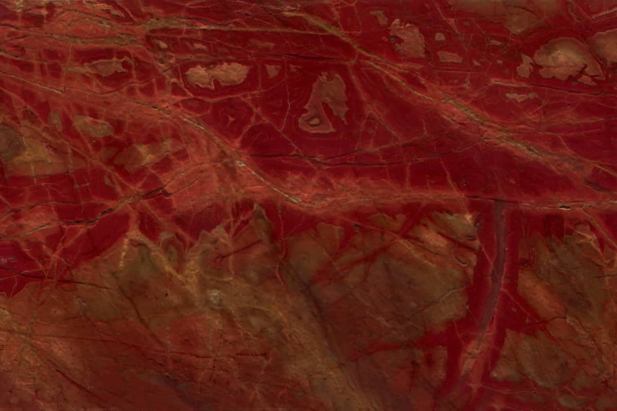 Plaque de pierre naturelle Rosso Damasco — aperçu coloris