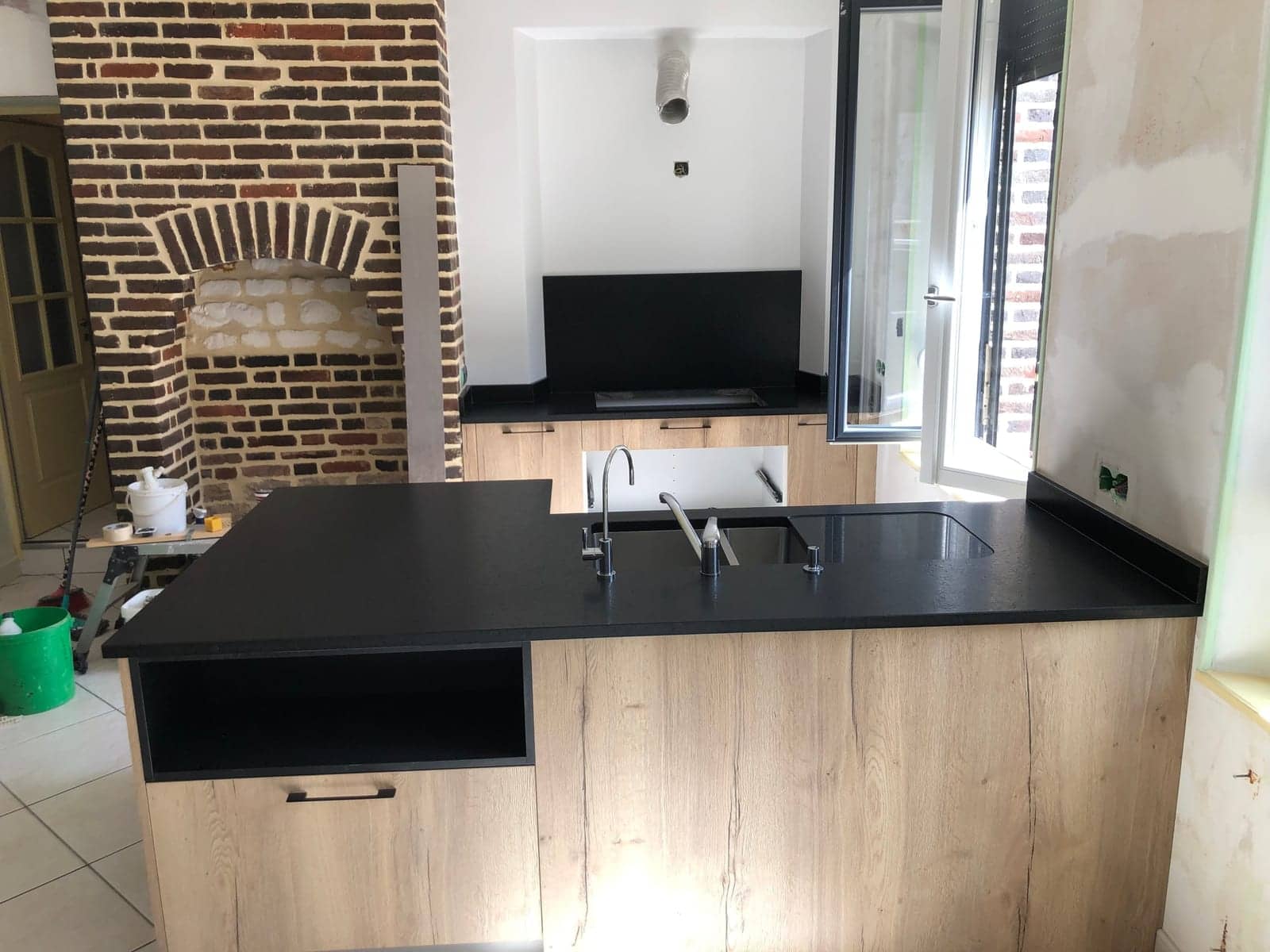 Cuisines — réalisation 18, Marbrerie Saint Christophe