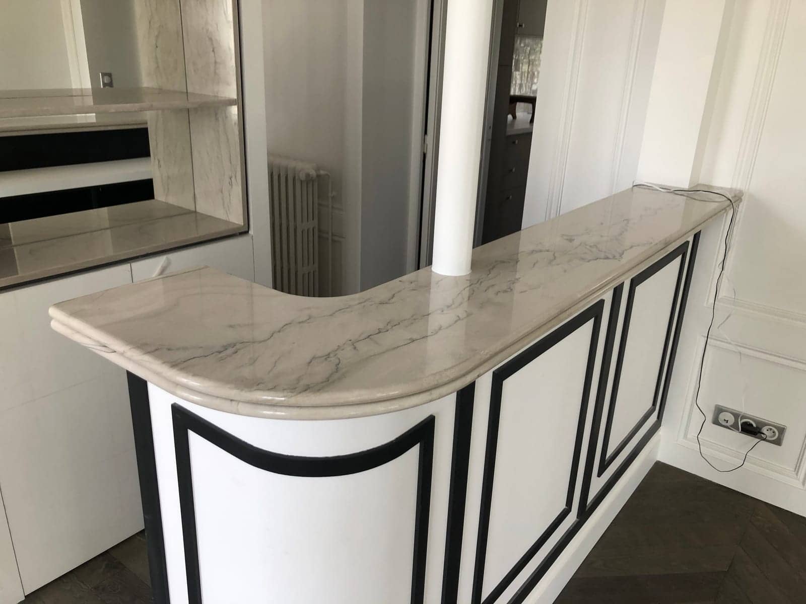 Mobilier & décoration — réalisation 5, Marbrerie Saint Christophe