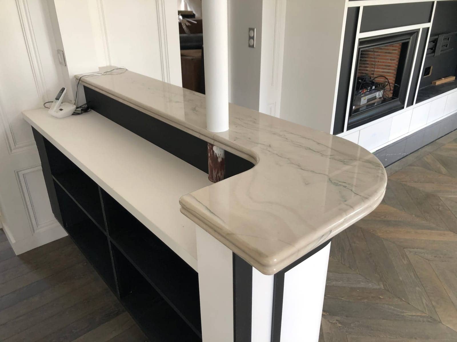 Mobilier & décoration — réalisation 6, Marbrerie Saint Christophe