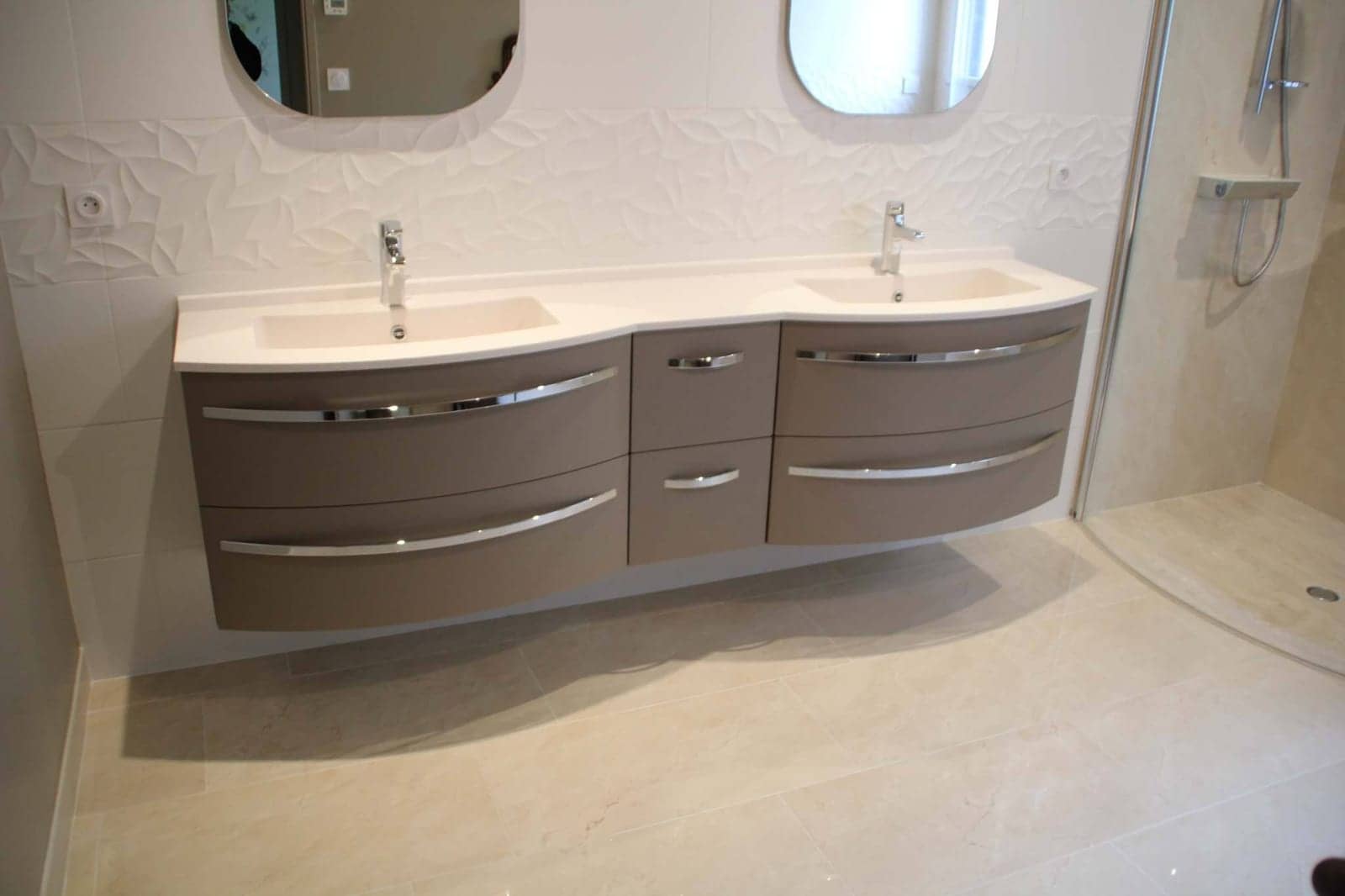 Salles de bain — réalisation 5, Marbrerie Saint Christophe