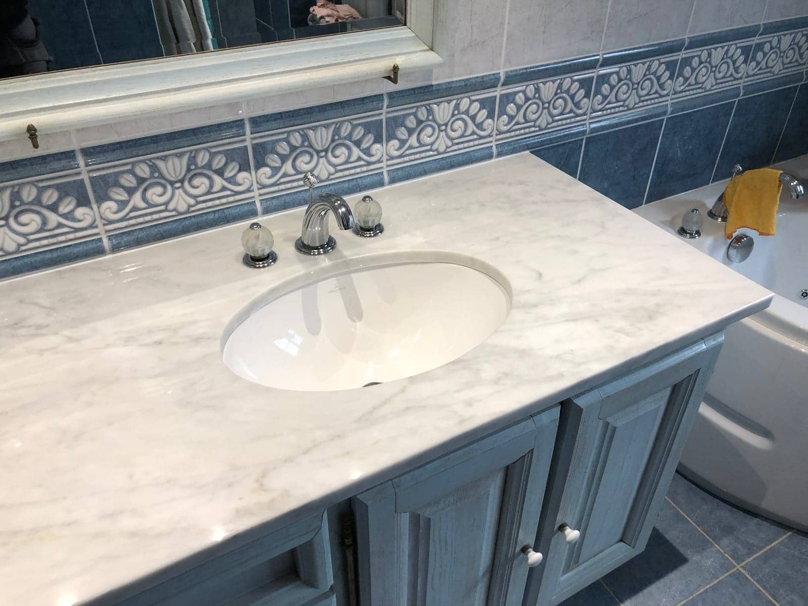 Salles de bain — réalisation 12, Marbrerie Saint Christophe