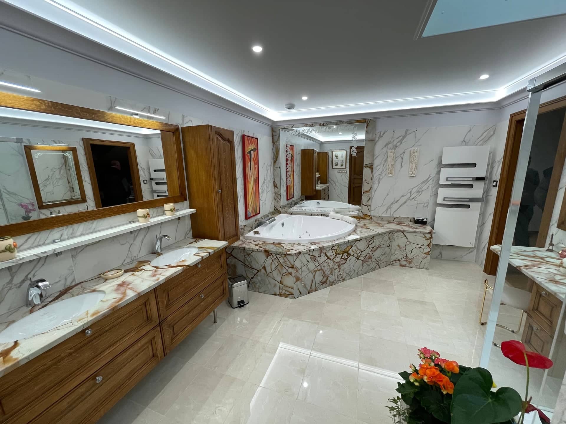 Salles de bain — réalisation 6, Marbrerie Saint Christophe