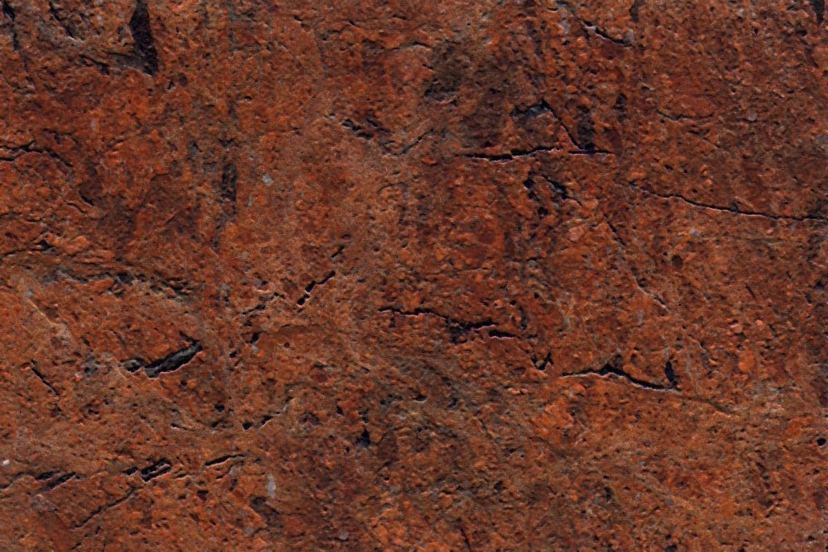 Plaque de pierre naturelle Red Malibu — aperçu coloris